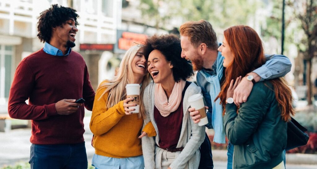 groupe de gens en ville