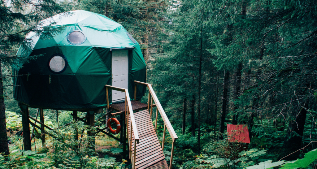 logement dans la nature